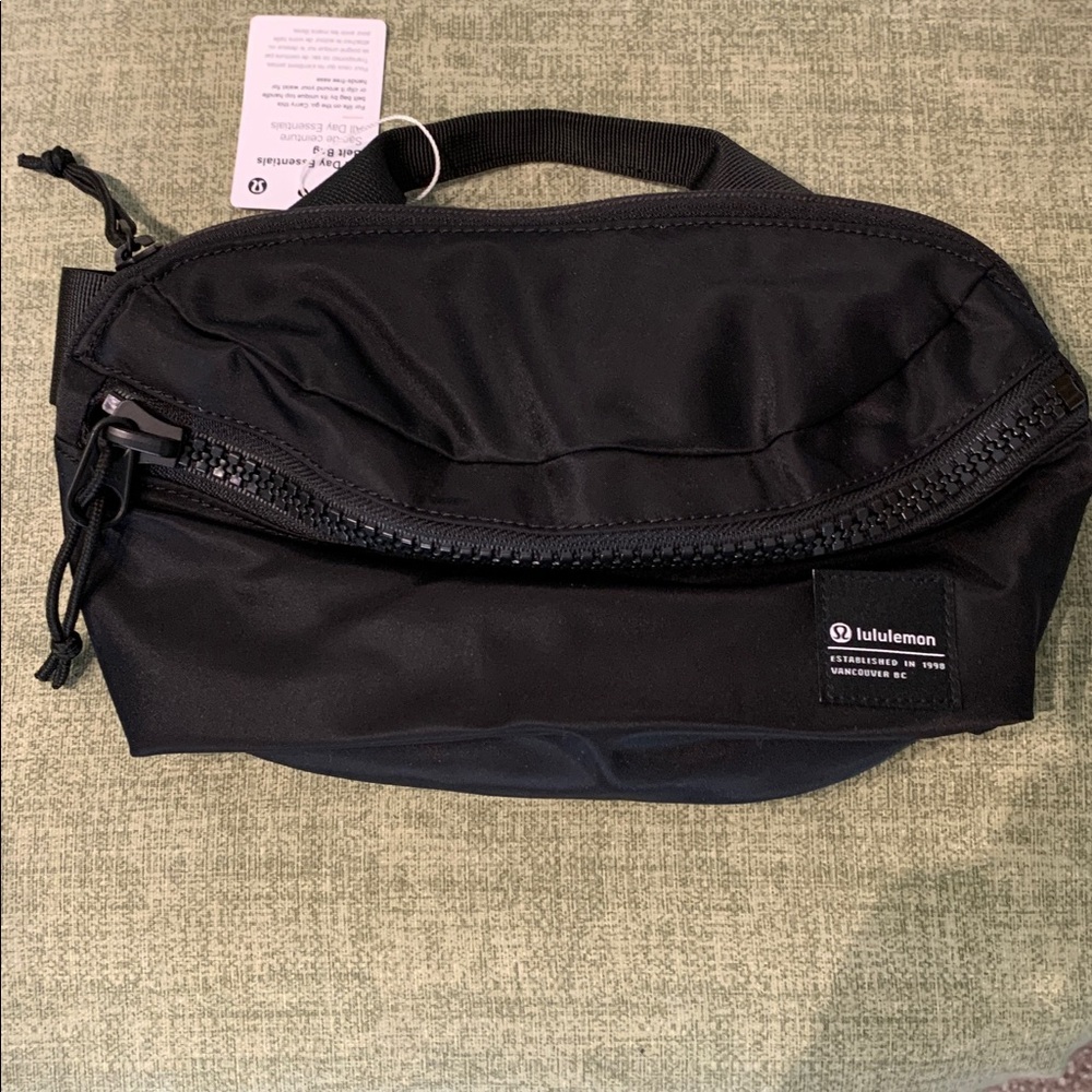 lululemon Black Belt Bag